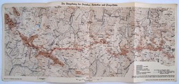 1926 A Steinlar és A Porze Hütte Barlangok Környékének Térképe  / Map Of The Area Of Austrian Caves - Sonstige & Ohne Zuordnung