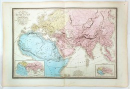 1861 E. Andriveau-Goujon: A Régi Világ Térképe. Nagyméretű Térkép, Acélmetszet /
1861 E. Andriveau-Goujon: Etched Map Of - Other & Unclassified