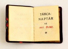 1917 Tárcanaptár Az 1917. évre, 4,5x3,5 Cm - Unclassified