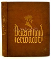 1933 Deutschland Erwacht Gyűjtőalbum Hitler Hatalomra Kerülésének Történetét ábrázoló Cigarettacímkékkel. Nem Komplett,  - Non Classés