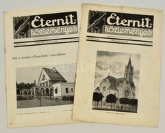 1934 Eternit-közlemények. I. évf. 2-3. Sz. 1934. Június-szeptember. 2 Szám. Bp., Eternit Művek Hatschek Lajos, Athenaeum - Unclassified