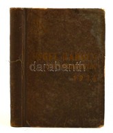 1936 Engel Károly Elektromos Szerelési Anyagok és Készülékek Gyára árjegyzék, Képekkel, Kopott Félvászon Kötésben. - Non Classés