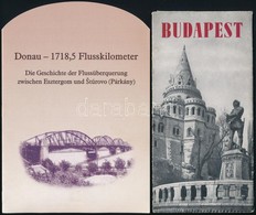 Cca 1950 Budapest Képes Ismertető Füzet Turistáknak + 200 Párkányi Híd Megnyitása Alkalmából Kiadott Füzet - Non Classificati