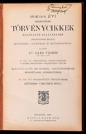 1916-dik évi Országgyülési Törvénycikkek. Elsőrangú Szakférfiak Közreműködése Melllett Jegyzetekkel, Utalásokkal, és Mag - Unclassified