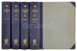 A Mai Világ Képe. I-IV. Köt. (4 Db) Teljes! Bp. (1935) KMENY. 607p. 536p. 526p., 576p. I. Szellemi élet. Szerk.: Kornis  - Non Classificati