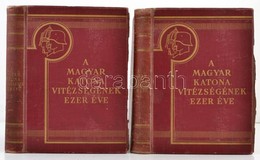 Pilch Jenő (szerk.): A Magyar Katona Vitézségének Ezer éve I-II. Bp., Franklin. Kiadói Egészvászon Kötés, Védőlap Mindké - Zonder Classificatie