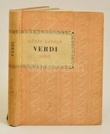 Eősze László: Verdi Bp., 1961. Gondolat. Dedikált! - Unclassified