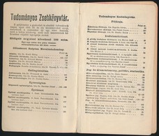 Szelényi Ödön: A Filozófia Alapfogalmai. Tudományos Zsebkönyvtár 195. Szám. Bp.,1907, Stampfel-féle Könyvkiadóhivatal. K - Sin Clasificación