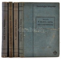 A Szociológiai Könyvtár 4 Kötete: Feliz La Dantec: A Biológiai Filozófia Elemei. H. Leopold Lajos: A Presztízs; Kropotki - Ohne Zuordnung