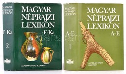 Ortutay Gyula(szerk.): Magyar Néprajzi Lexikon 1-5. Bp., 1977-1982, Akadémiai Kiadó. Kiadói Egészvászon Kötés, Papír Véd - Non Classés