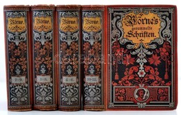 Ludwig Vörne's Gesammelte Schriften. Rybnik 1884. Bartels. 1-12. 4  Kötetben, Díszes Egészvászon Kötésben / 1-12 Books I - Ohne Zuordnung