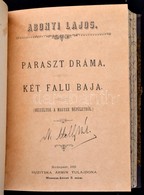 Abonyi Lajos: A Fonó Krónikája I-III. Kötet. (Egybekötve.) Beszélyek A Magyar Népéletből. I. Kötet: A Szegény Szűcs Marc - Unclassified