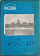 Egry Margit, Wellisch Judit: Az Országház. Műemlékeink. Bp., 1957, Képzőművészeti Alap. Kiadói Papírkötés. - Unclassified