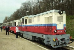 ** 15 Db Modern Budapesti Gyermekvasút Motívumlap / 15 Modern Hungarian 'Children's Railway' Narrow-gauge Railway, Train - Non Classés