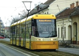 ** 10 Db Modern Magyar Vidéki Villamos Motívumlap / 10 Modern Hungarian Tram Motive Cards - Unclassified