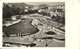 * T2/T3 Budapest II. Széll Kálmán Tér (Moszkva Tér), Villamosok. Művészeti Alkotások (Rb) - Non Classificati