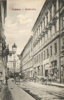 * T2 Budapest VIII. Sándor Utca (mai Bródy Sándor Utca), Dohány és Szivar üzlet, Papírüzlet - Non Classificati