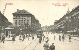 * T2 Budapest VIII. József Körút, Villamos, Hirdetőoszlop, Létra - Ohne Zuordnung