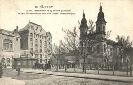 T2/T3 Budapest VIII. Mária Terézia Tér, Új Telefon Palota, Józsefvárosi Templom (EK) - Unclassified