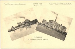 * T3 Budapest XI. Hengermalom út, Pesti Hengermalom-társaság, Kiadja Klösz György és Fia (fa) - Unclassified