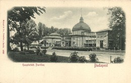 ** T1/T2 Budapest XIV. Városliget, Székesfővárosi Pavilon, Vendéglő, étterem - Unclassified