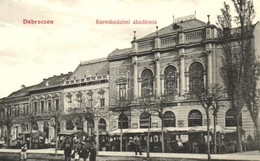 ** T2 Debrecen, Kereskedelmi Akadémia, Balla Lajos üzlete, Debreceni Kereskedő Társulat, Piac. Ifj. Gyürky Sándor Kiadás - Non Classificati