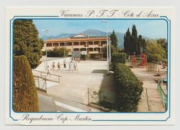 France : CP "Vacances PTT - Côte D'Azur" - Très Bel Affranchissement Au Verso - - Roquebrune-Cap-Martin