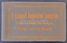 ** T2/T3 Szeged, Fogadalmi Templom, Belsők - Képeslapfüzet 9 Lappal - Unclassified