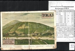 ** T4 Tokaj, Jászó-premontrei Prépostság Szőlőgazdasága + árjegyzék (b) - Unclassified