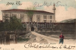 T3 Ada Kaleh (Orsova), Mecset Török Kisfiúval / Moschee / Mosque With Turkish Boy (EM) - Unclassified