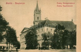 T2 Beszterce, Bistritz, Bistrita; Evangélikus Főgimnázium. No. 400. / Evang. Obergymnasium / Grammar School - Unclassified
