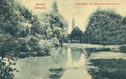 T2/T3 Bethlen, Beclean; Gróf Bethlen Pál Kastély Parkja. W. L. 1901. / Castle Park (EK) - Ohne Zuordnung