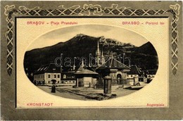 * T2/T3 Brassó, Kronstadt, Brasov; Porond Tér / Piata Prundulni / Angerplatz / Square, Art Nouveau (EK) - Sin Clasificación