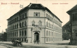 ** T2/T3 Brassó, Kronstadt, Brasov; Ipariskola. W. L. 123. / Gewerbeschule / Industrial School (EK) - Zonder Classificatie