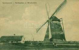 T2 Gyertyámos, Gertianosch, Gertiamos, Carpinis; Szélmalom. W. L. 1396. / Windmühle / Windmill - Ohne Zuordnung