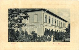 T2/T3 Lugos, Lugoj; M. Kir. Földmíves Iskola. W. L. Bp. Nemes Kálmán Kiadása / Agricultural School, Farmers (EK) - Non Classificati