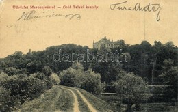 T4 Marosújvár, Ocna Mures; Gróf Teleki Kastély. W. L. 1608. / Castle (EM) - Unclassified