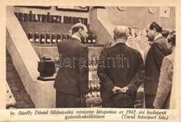 ** T2 1940 Meggyesfalva, Mureseni; Erdélyrészi Hangya Gyümölcskiállítás Budapesten, Dr. Bánffy Dániel Földmívelési Minis - Non Classificati