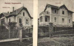 T4 Nagyenyed, Aiud; Szilády Villa, Váró Villa. Földes Ede Kiadása / Villas (EM) - Unclassified
