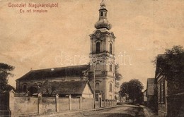 T3 Nagykároly, Carei; Evangélikus Templom. W. L. 1895. / Church (kis Szakadás / Small Tear) - Unclassified