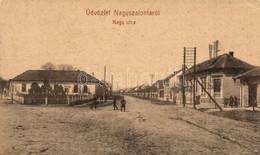 * T3 Nagyszalonta, Salonta; Nagy Utca, üzlet. W. L. 1591. / Street View, Shop (Rb) - Unclassified