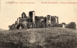 T2/T3 Solymosvár, Solymos, Soimos (Lippa, Lipova); Vár Romjai. W. L. Bp. 3015b. (?) Kiadja Krivány György / Castle Ruins - Unclassified