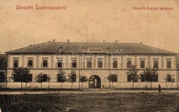 * T2/T3 Szamosújvár, Gherla; Honvéd Huszár Laktanya. No. 420. / K.u.K. Military Hussar Barracks (EK) - Unclassified