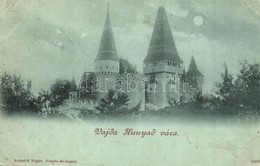 T2/T3 Vajdahunyad, Hunedoara; Vár Este  / Castle At Night (EK) - Unclassified