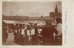 T2/T3 1914 Zilah, Zalau; Piac, Stern Lajos üzlete, Könyvnyomda / Market, Shops, Printing House. Photo (EK) - Unclassified