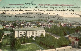 T3 Besztercebánya, Banska Bystrica; Városi Látkép, Felsőbb Leányiskola. W. L. Bp. 5925. / General View, Girls' School (k - Unclassified