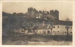 T2 1928 Dévény, Theben A. D. Donau, Devín; Vár / Hrad / Castle, Photo - Sin Clasificación