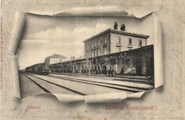 T2 Érsekújvár, Nové Zámky; Vasútállomás / Railway Station / Bahnhof. Art Nouveau - Non Classés