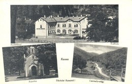 T2 Kassa, Kosice; Bankófüred, Bankó Szálloda, Kápolna, Csermely-völgy / Hotel, Chapel, Valley - Non Classificati