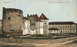 T2 Késmárk, Kezmarok; Tököly-i Vár, Kereskedelmi Iskola / Castle, School - Unclassified